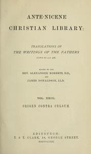 Tapa de The writings of Origen