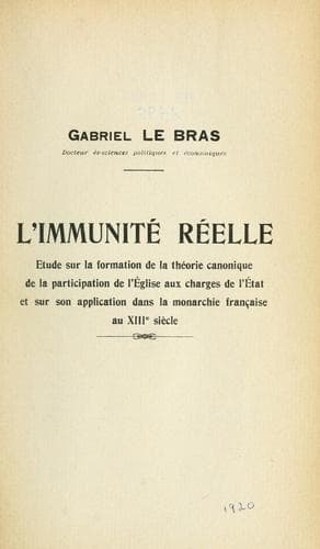 Tapa de L'Immunité réelle
