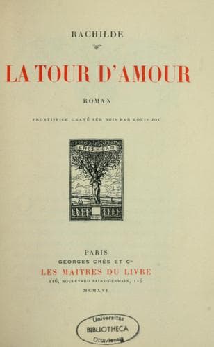 Tapa de La tour d'amour