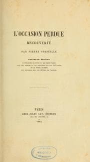 Tapa de L'occasion perdue recouverte