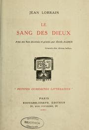 Tapa de Le sang des dieux