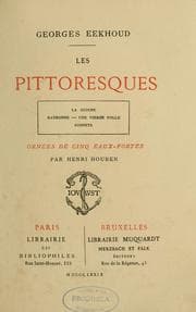 Tapa de Les pittoresques