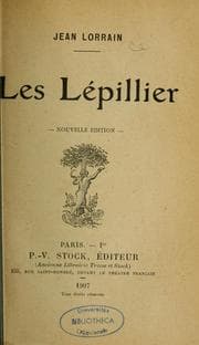 Tapa de Les Lépillier