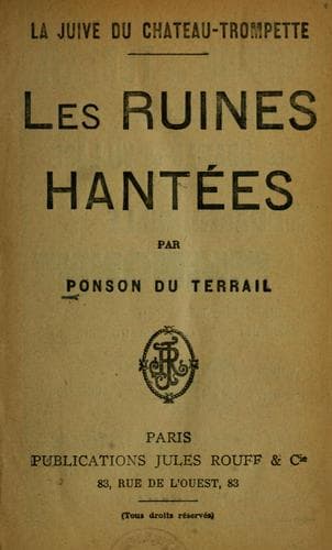 Tapa de Les ruines hantées