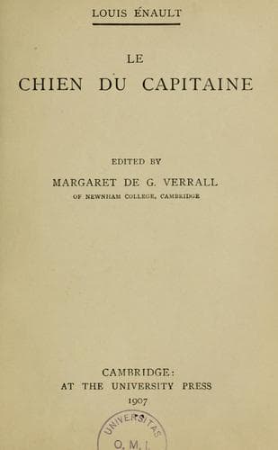 Tapa de Le chien du capitaine