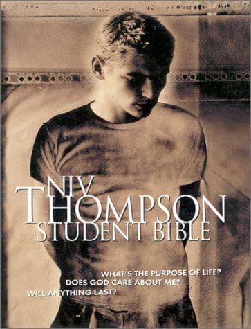 Tapa de Thompson Student Bible-NIV