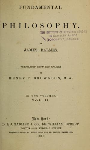 Tapa de Fundamental philosophy