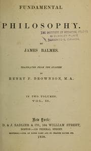 Tapa de Fundamental philosophy