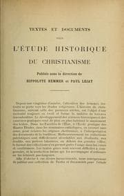 Tapa de Discours catéchétique