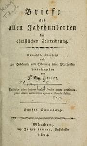 Tapa de Briefe aus allen Jahrhunderten der christlichen Zeitrechnung