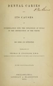 Tapa de Dental caries and its cause
