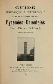 Tapa de Guide historique [et] pittoresque dans le Département des Pyrénées-Orientals