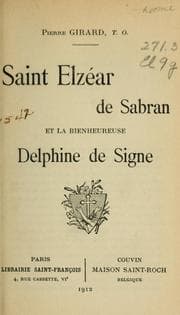 Tapa de Saint Elzéar de Sabran et la bienheureuse Delphine de Signe