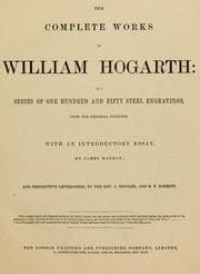 Tapa de The complete works of William Hogarth