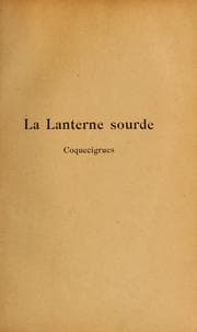 Tapa de La lanterne sourde