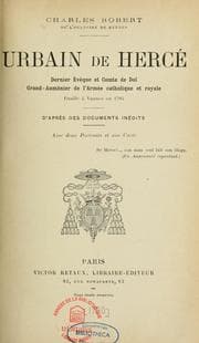 Tapa de Urbain de Hercé