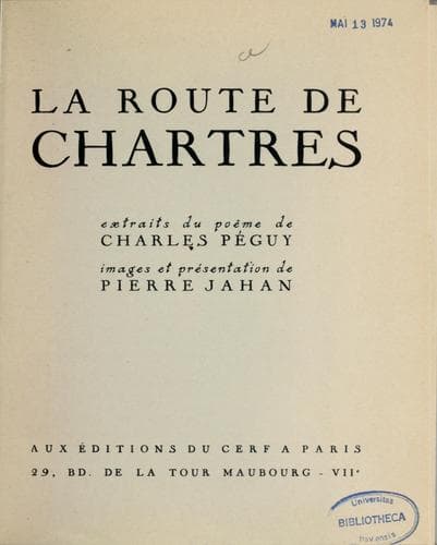 Tapa de La route de Chartre