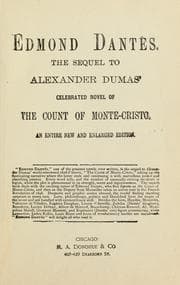 Tapa de Edmond Dantès