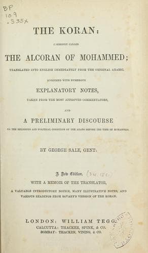 Tapa de The Koran