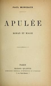 Tapa de Apulée