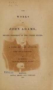 Tapa de The works of John Adams, 2nd pres. of the U.S.