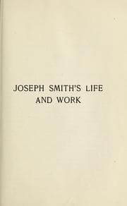 Tapa de The life of Joseph Smith, the prophet
