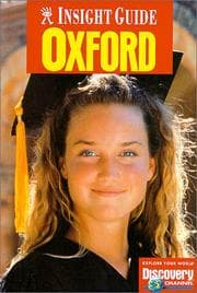 Tapa de Insight Guide Oxford (Insight City Guides Oxford)