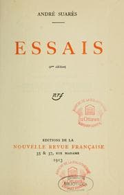 Tapa de Essais