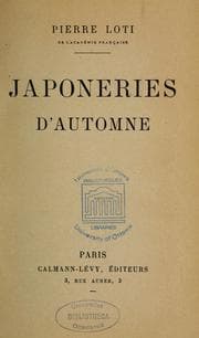 Tapa de Japoneries d'automne
