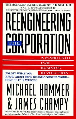 Tapa de Reengineering the Corporation