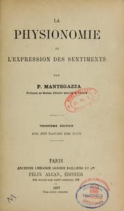 Tapa de La physionomie et l'expression des sentiments