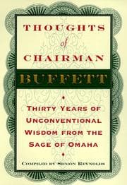 Tapa de Thoughts of Chairman Buffett
