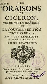 Tapa de Les oraisons