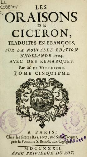 Tapa de Les oraisons