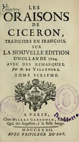 Tapa de Les oraisons
