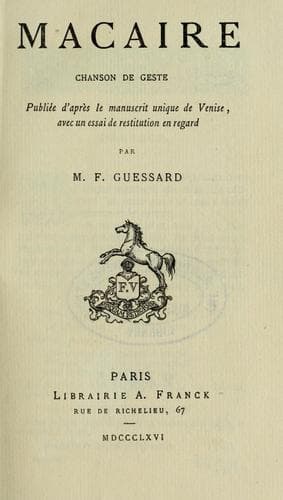Tapa de Macaire