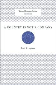 Tapa de A country is not a company