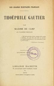 Tapa de Thoéphile[!] Gautier