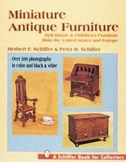 Tapa de Miniature antique furniture