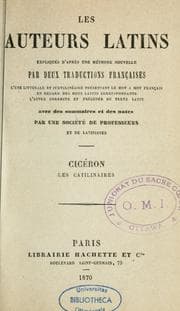 Tapa de Les Catilinaires