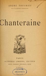 Tapa de Chanteraine