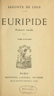 Tapa de Euripide