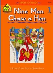 Tapa de Nine men chase a hen