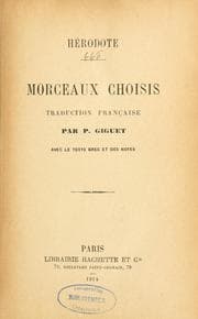 Tapa de Morceaux choisis
