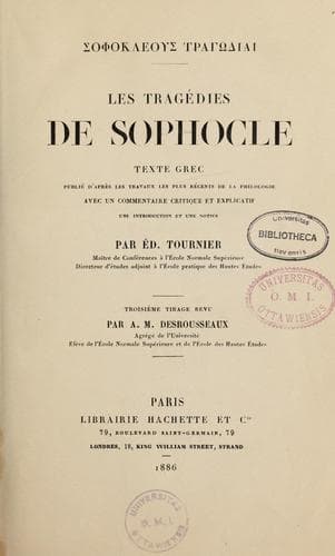 Tapa de Tragédies