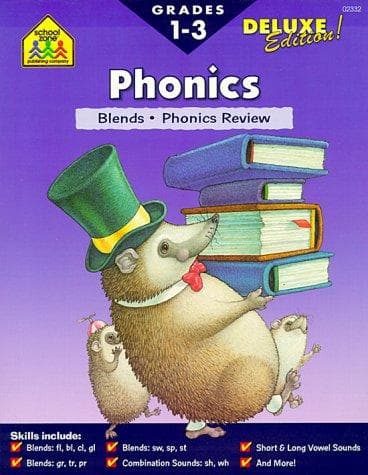 Tapa de Blends and Phonics Review (Phonics Deluxe)