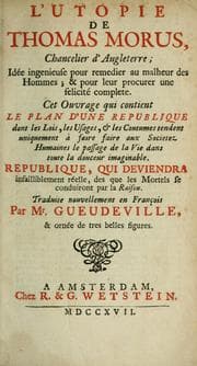 Tapa de L' Utopie