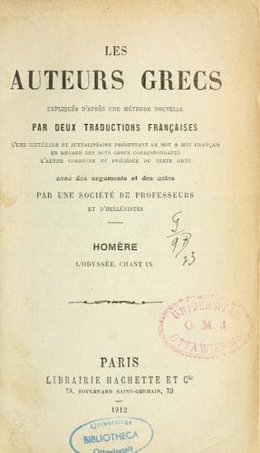 Tapa de L'Odyssée