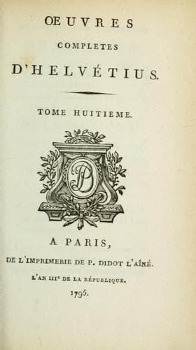Tapa de Oeuvres completes