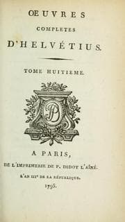 Tapa de Oeuvres completes